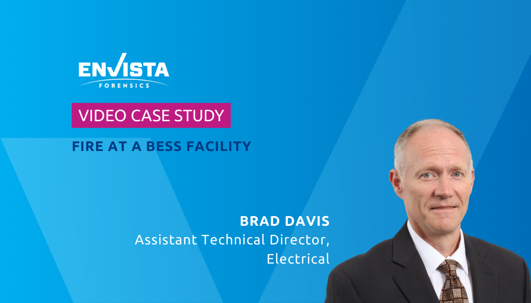 Fire at a BESS Facility | Envista Case Study
